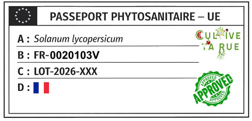 L'association obtient l'autorisation d'apposer le passeport phytosanitaire en 2026