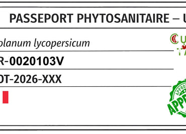 L'association obtient l'autorisation d'apposer le passeport phytosanitaire en 2026