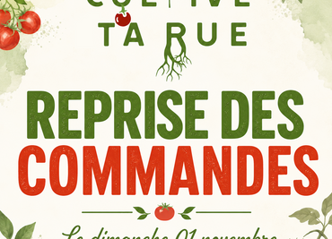 Reprise des commandes pour la saison 2027 !